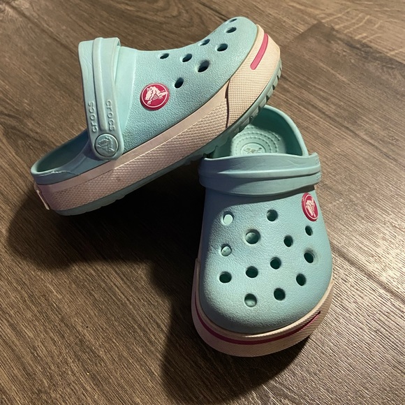 Light blue platform Crocs - Picture 1 of 5